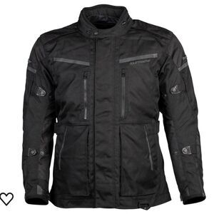 Tourmaster Transition 2 Motorcross Jacket & Free Teknic Gloves Both Women's Sz M